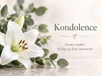 Gratis kondolencekort – send en varm tanke